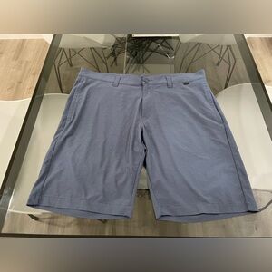 Travis Mathew Blue Golf Shorts